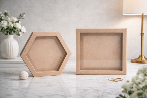 Download 3D Paper Cut Frame Box Template 742 - Paper cut Collection