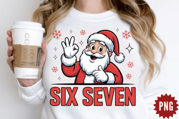 Download Santa Six Seven Christmas Sublimation De - Santa six seven Collection