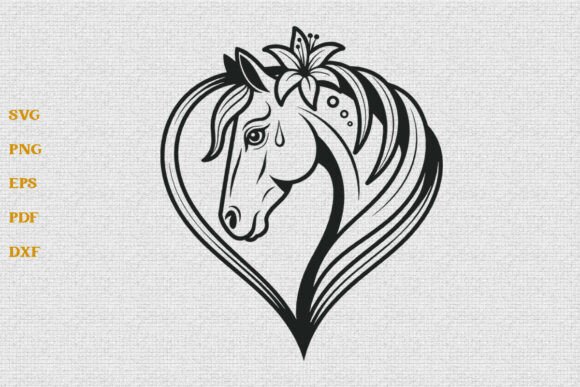 Download Horse Heart SVG Horse Lover SVG Cut File - Horse lover svg Collection