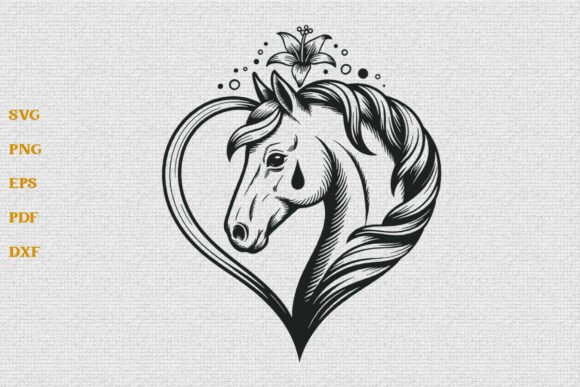 Download Horse Heart SVG Horse Lover SVG Cut File - Horse lover svg Collection