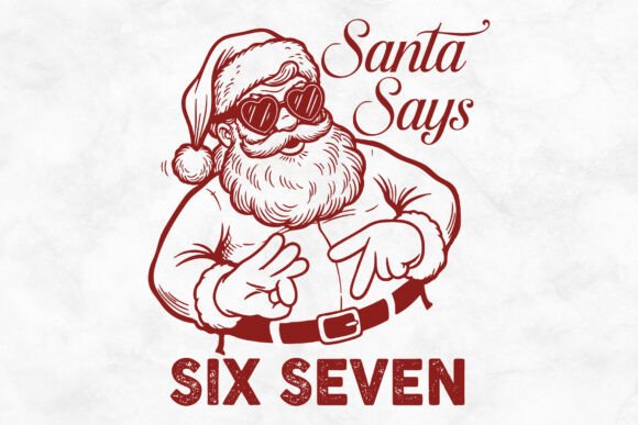 Download Santa Says Six Seven - Premium Bundle