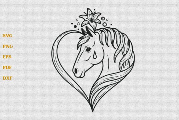 Download Horse Heart SVG Horse Lover SVG Cut File - Horse lover svg Collection